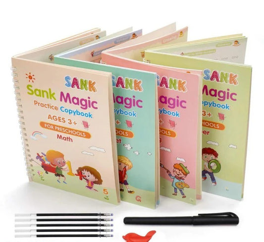 Cuaderno Kit Caligrafia Conjunto 4